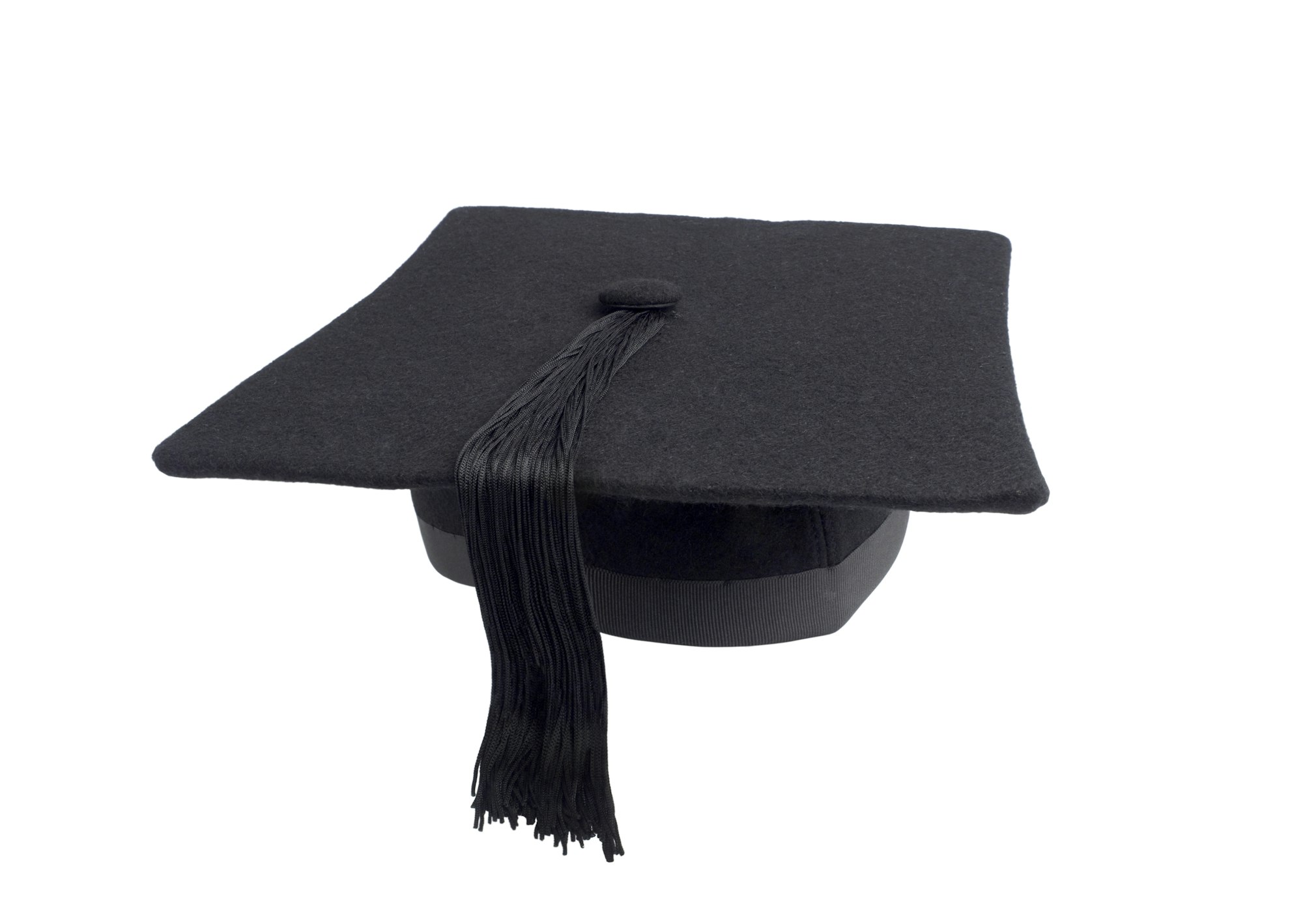 Student hat isolated